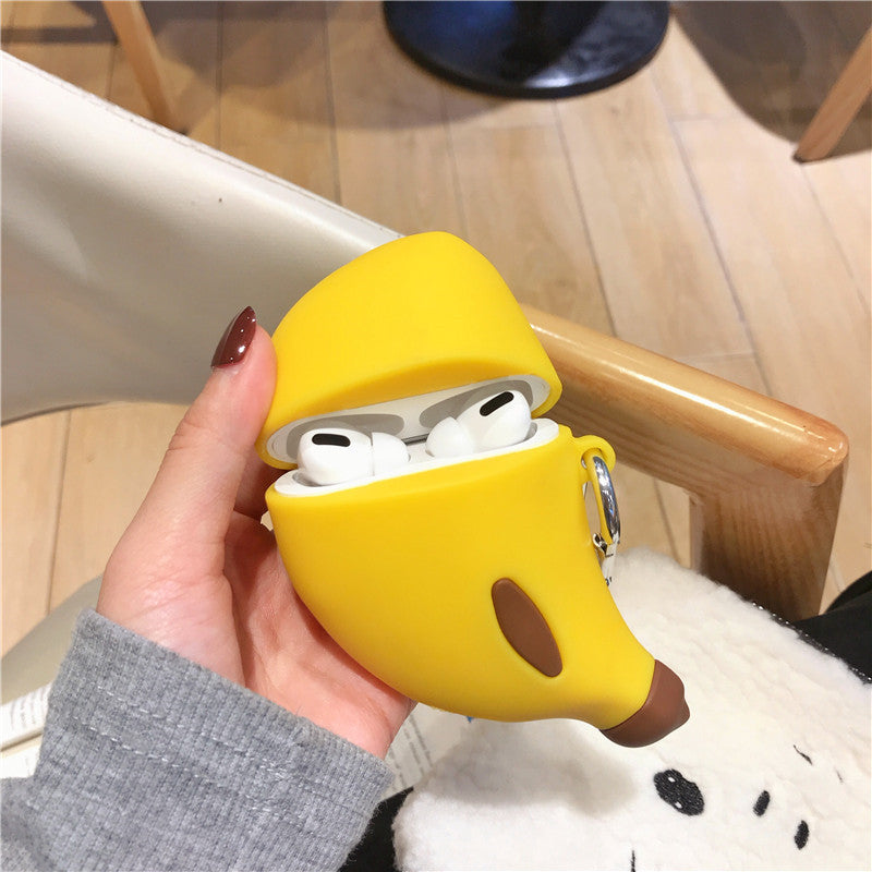 Cartoon Banana AirPods Silicone Case