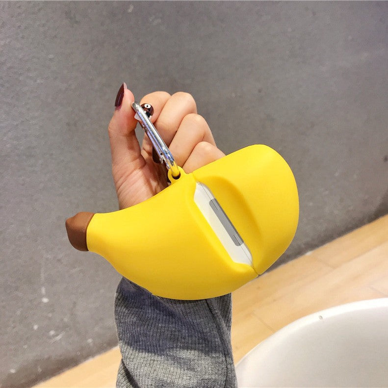 Cartoon Banana AirPods Silicone Case