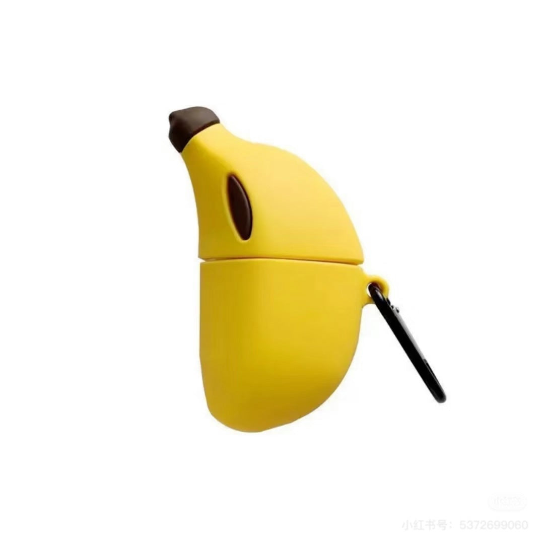 Cartoon Banana AirPods Silicone Case
